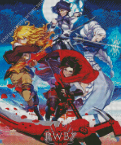 Rwby Anime Diamond Painting