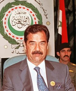 Saddam Hussein Statesman Diamond Painting