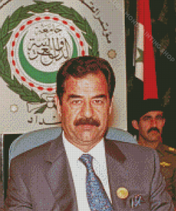 Saddam Hussein Statesman Diamond Painting