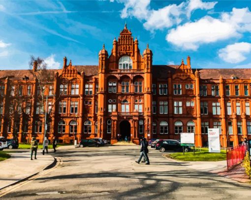 Salford University Building Diamond Painting