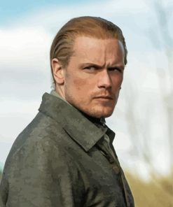 Sam Heughan As Jamie In Outlander Diamond Painting