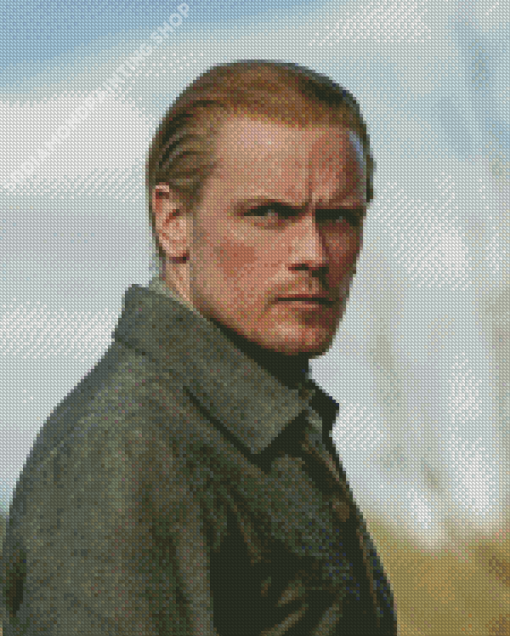 Sam Heughan As Jamie In Outlander Diamond Painting