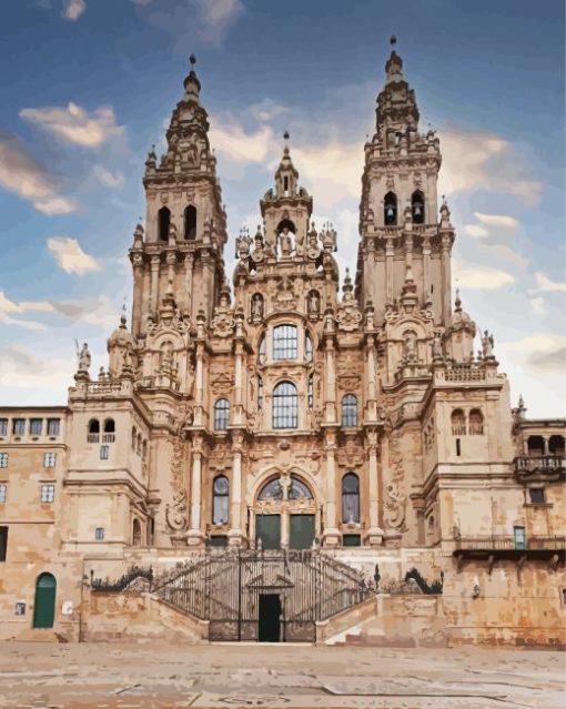 Santiago De Compostela Diamond Painting