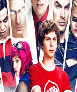 Scott Pilgrim Vs The World Movie Characters Diamond Painting