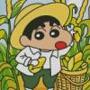 Shinnosuke In Corn Field Diamond Painting