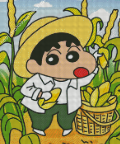 Shinnosuke In Corn Field Diamond Painting