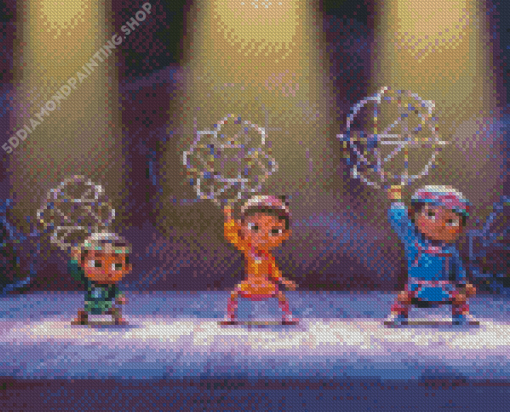 Spirit Rangers Animation Character Diamond Painting