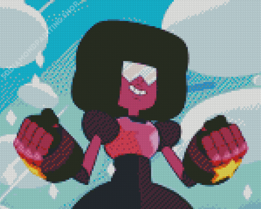 Steven Universe Garnet Diamond Painting