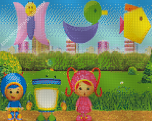 Team Umizoomi Diamond Painting