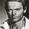 Terence Hill In Black And White Diamond Painting