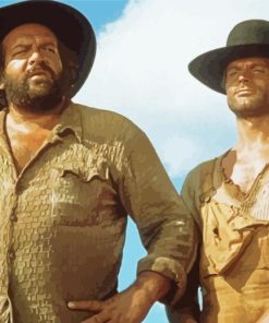 Terence Hill And Bud Spencer Diamond Painting