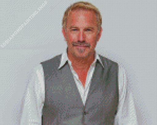 The American Kevin Costner Diamond Painting