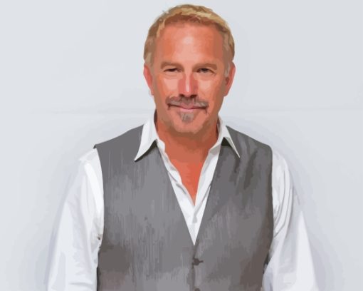 The American Kevin Costner Diamond Painting