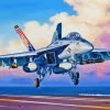 Fa 18 Super Hornet Diamond Painting