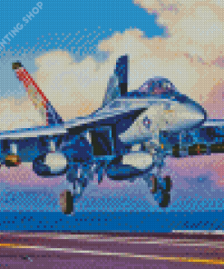 Fa 18 Super Hornet Diamond Painting