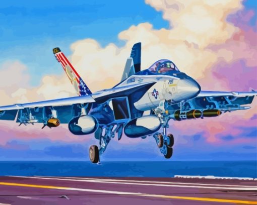 Fa 18 Super Hornet Diamond Painting