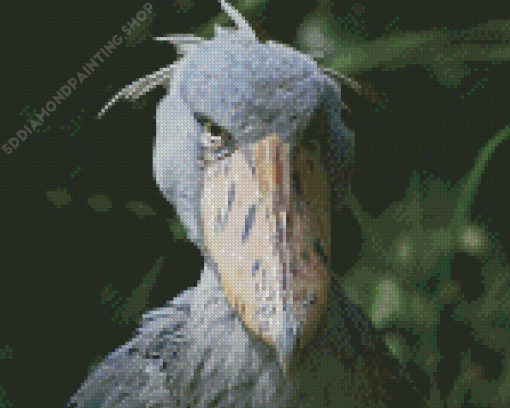 The Shoebill Stork Diamond Painting