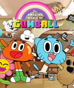 The Amazing World Of Gumball Diamond Painting