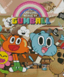 The Amazing World Of Gumball Diamond Painting