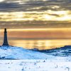 The Hoad Monument Tower At Sunset Diamond Painting