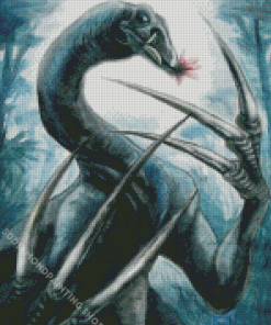 Therizinosaurus Diamond Painting