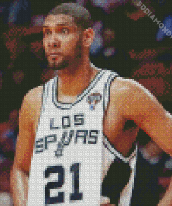 Tim Duncan Diamond Painting