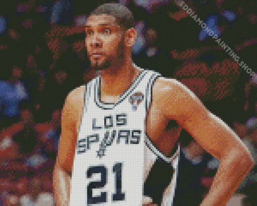 Tim Duncan Diamond Painting