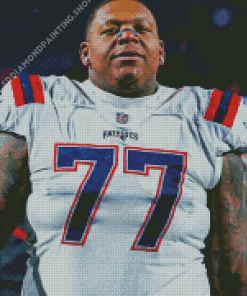 Trent Brown Footballer Diamond Painting