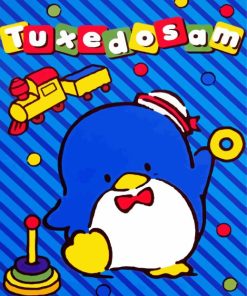 Tuxedo Sam Poster Art Diamond Painting