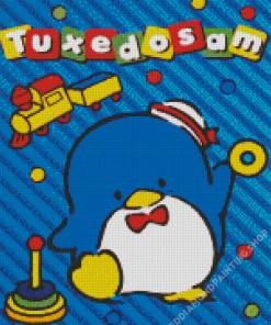 Tuxedo Sam Poster Art Diamond Painting