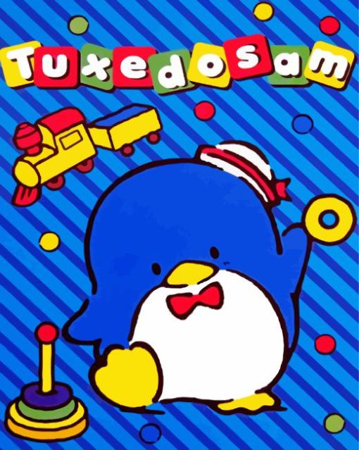 Tuxedo Sam Poster Art Diamond Painting