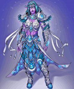 Tyrande Whisperwind Art Diamond Painting