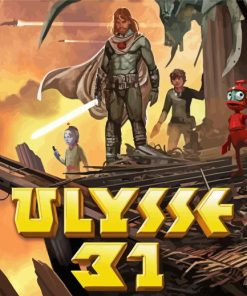 Ulysse 31 Parallax Diamond Painting