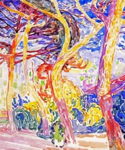 Under The Pines By Henri Edmond Cross Diamond Painting