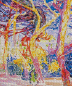 Under The Pines By Henri Edmond Cross Diamond Painting