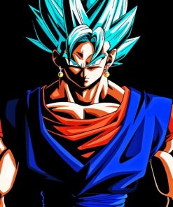 Vegito Blue Diamond Painting