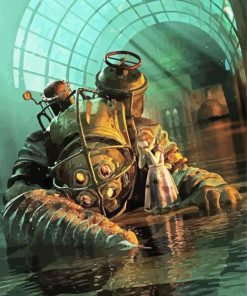 Video Game Bioshock Diamond Painting