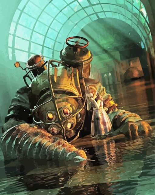 Video Game Bioshock Diamond Painting