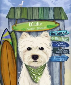 Westie Dog Diamond Painting