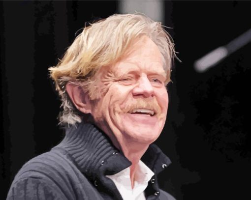 William H Macy Diamond Painting