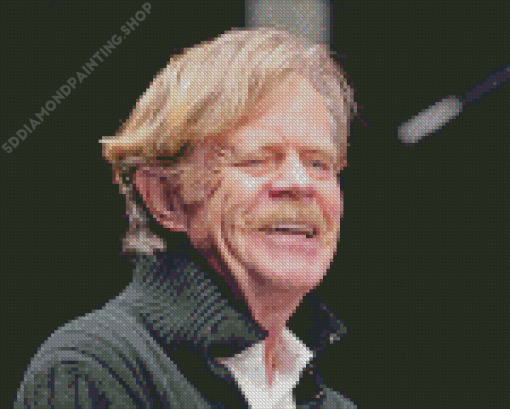 William H Macy Diamond Painting