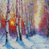 Winter Forest Diamond Painting