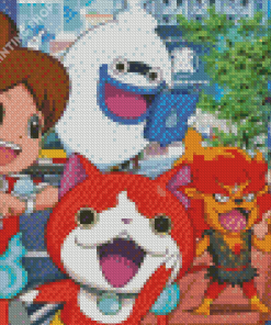 Yo Kai Watch Diamond Painting