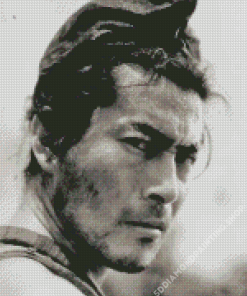 Young Toshiro Mifune Diamond Painting