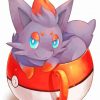 Zorua In A Cup Art Diamond Painting