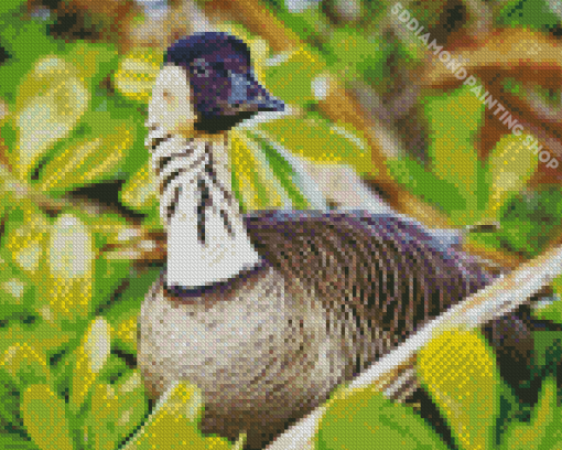 Aesthetic Nene Goose Diamond Painting