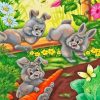 Aesthetic Rabbits Diamond Painting