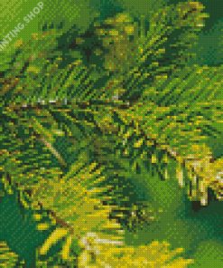 Balsam Fir Leaves Diamond Painting