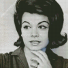 Black And White Annette Funicello Diamond Painting