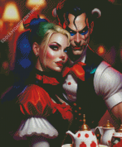 Clown Couple Diamond Painting